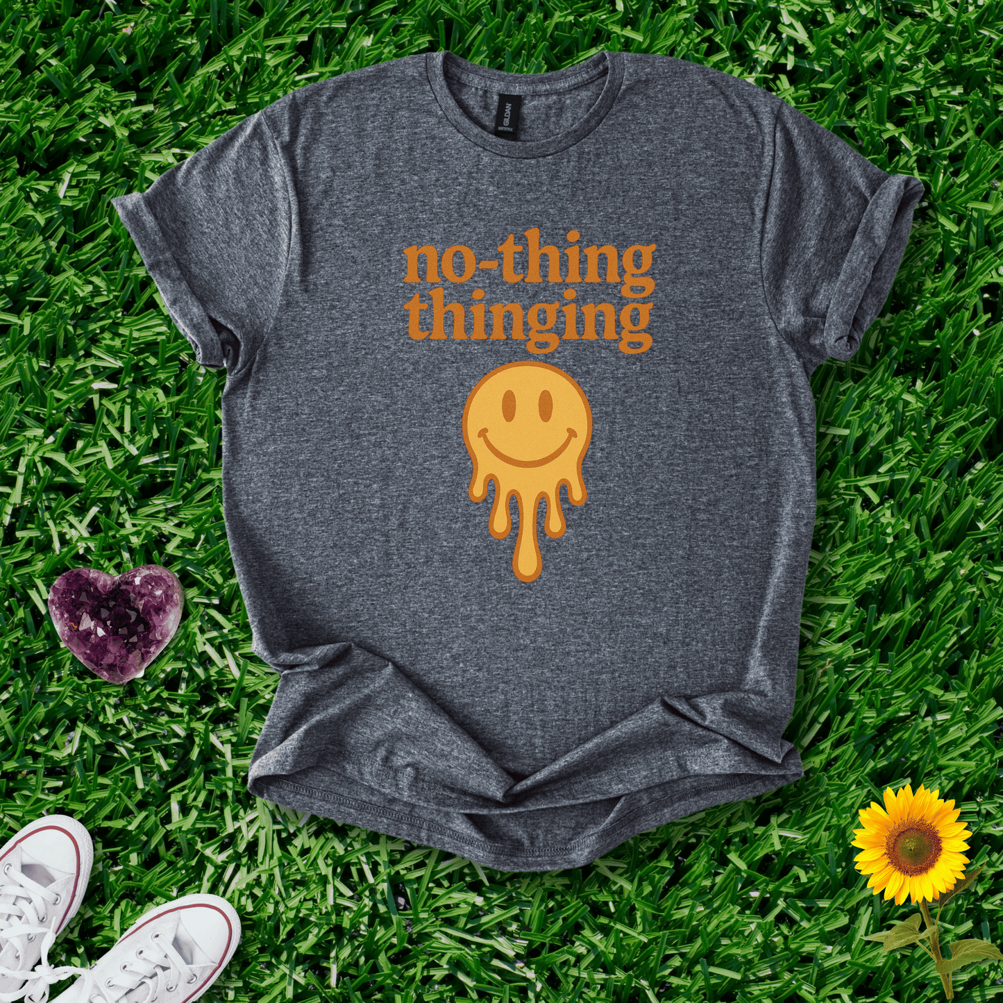 Printify T-Shirt Dark Heather / S No-Thing Thinging