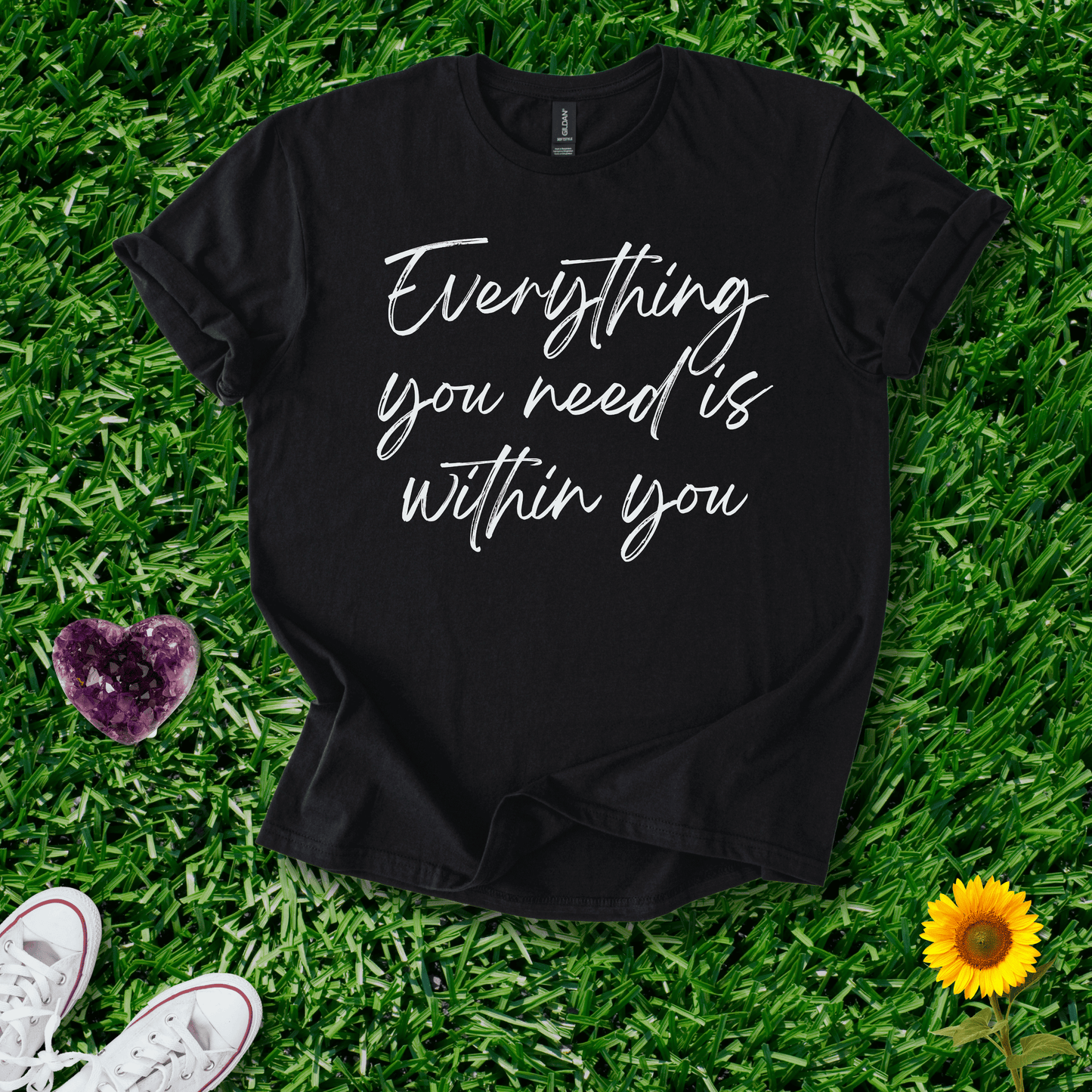 Printify T-Shirt Everything Is Within You