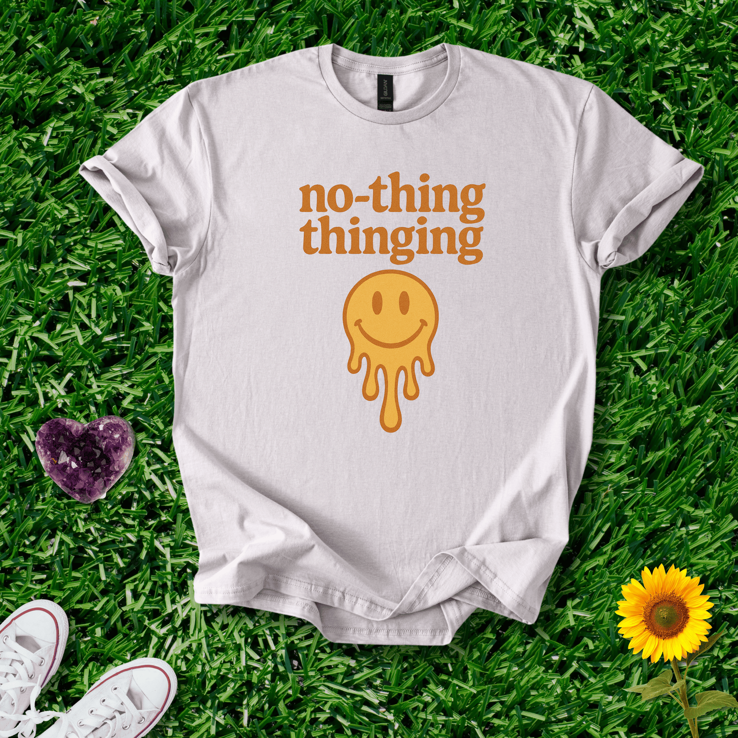 Printify T-Shirt Ice Grey / S No-Thing Thinging