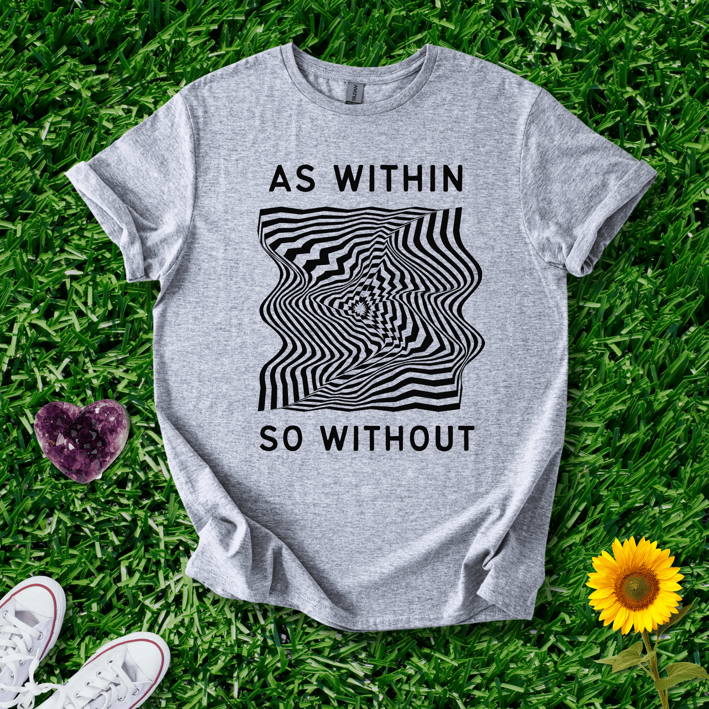 Printify T-Shirt Sport Grey / S As Within So Without