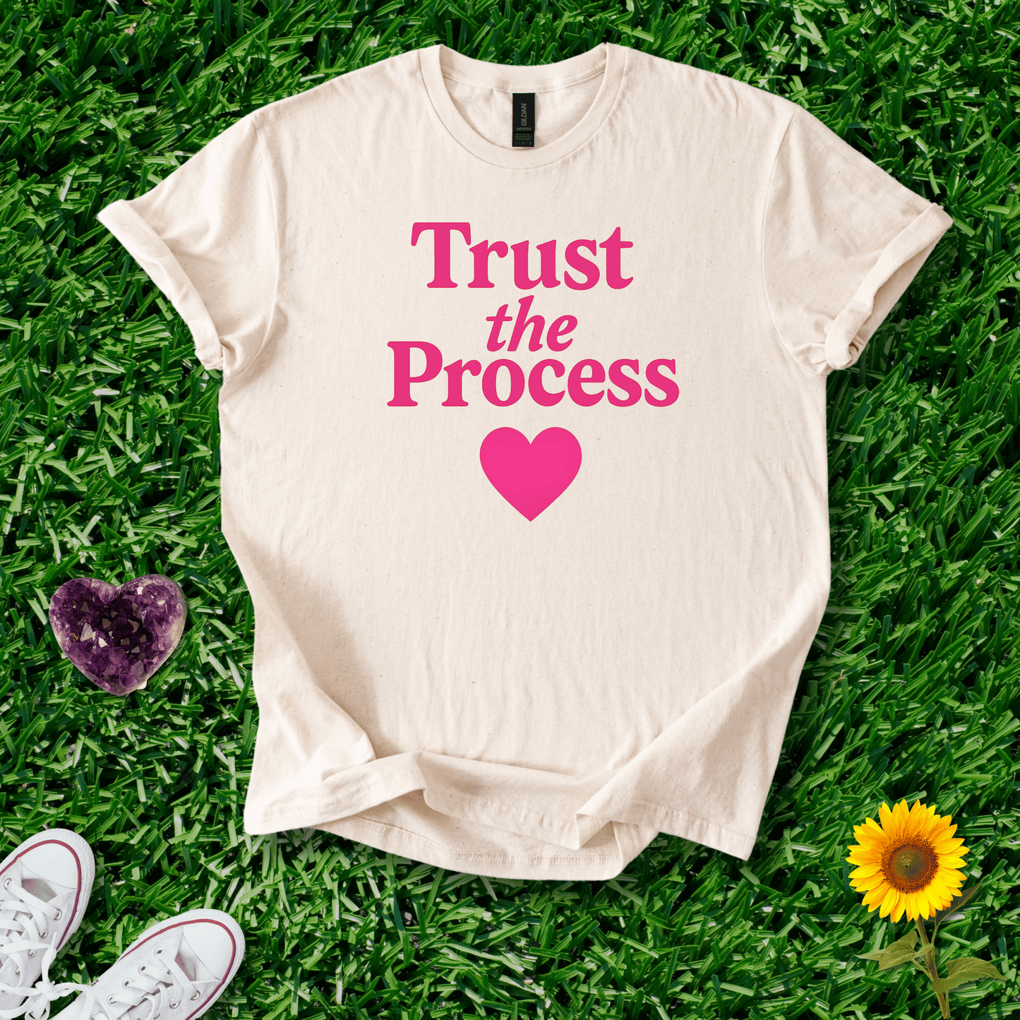 Printify T-Shirt Trust the Process