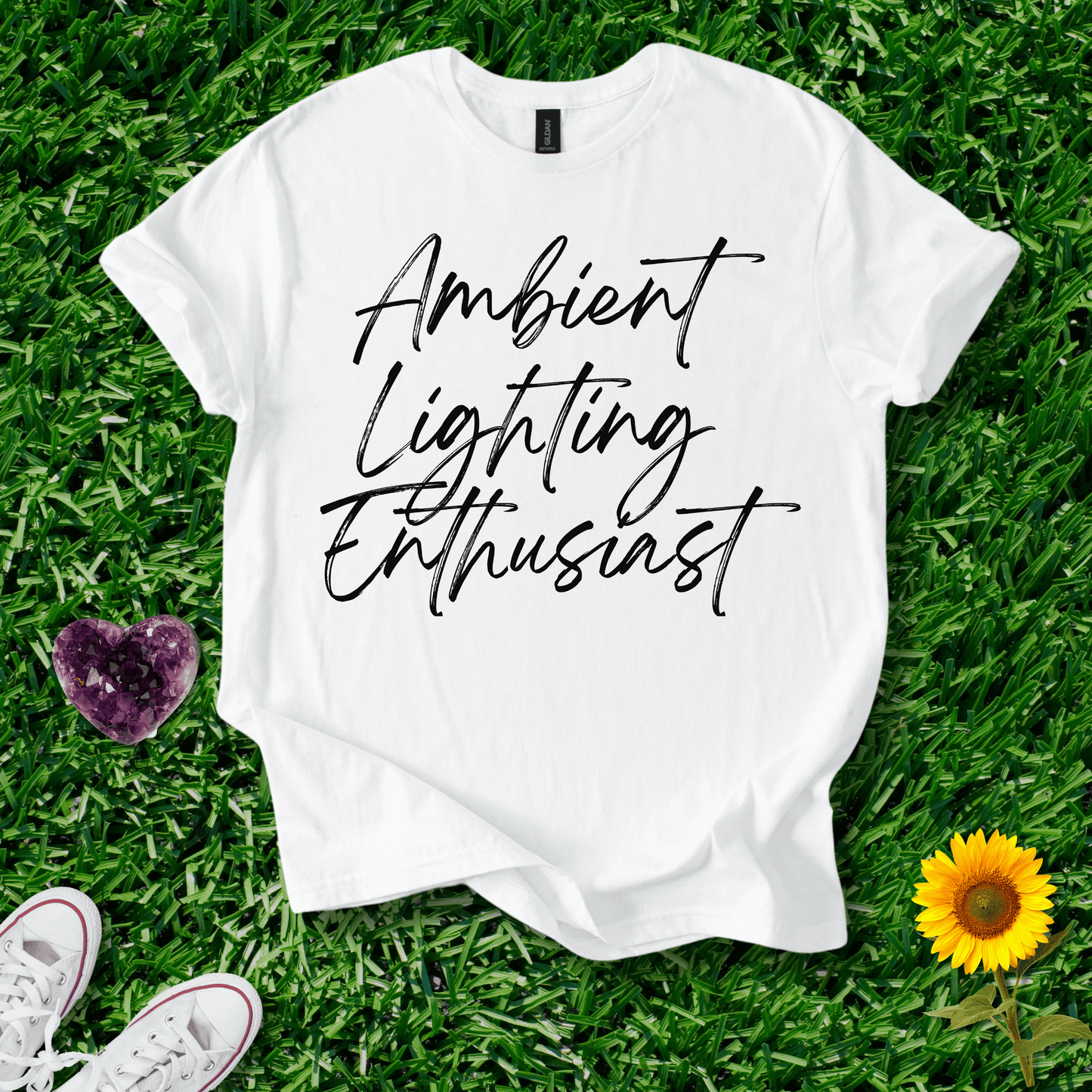 Printify T-Shirt White / S Ambient Lighting Enthusiast
