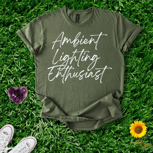 Printify T-Shirt Ambient Lighting Enthusiast