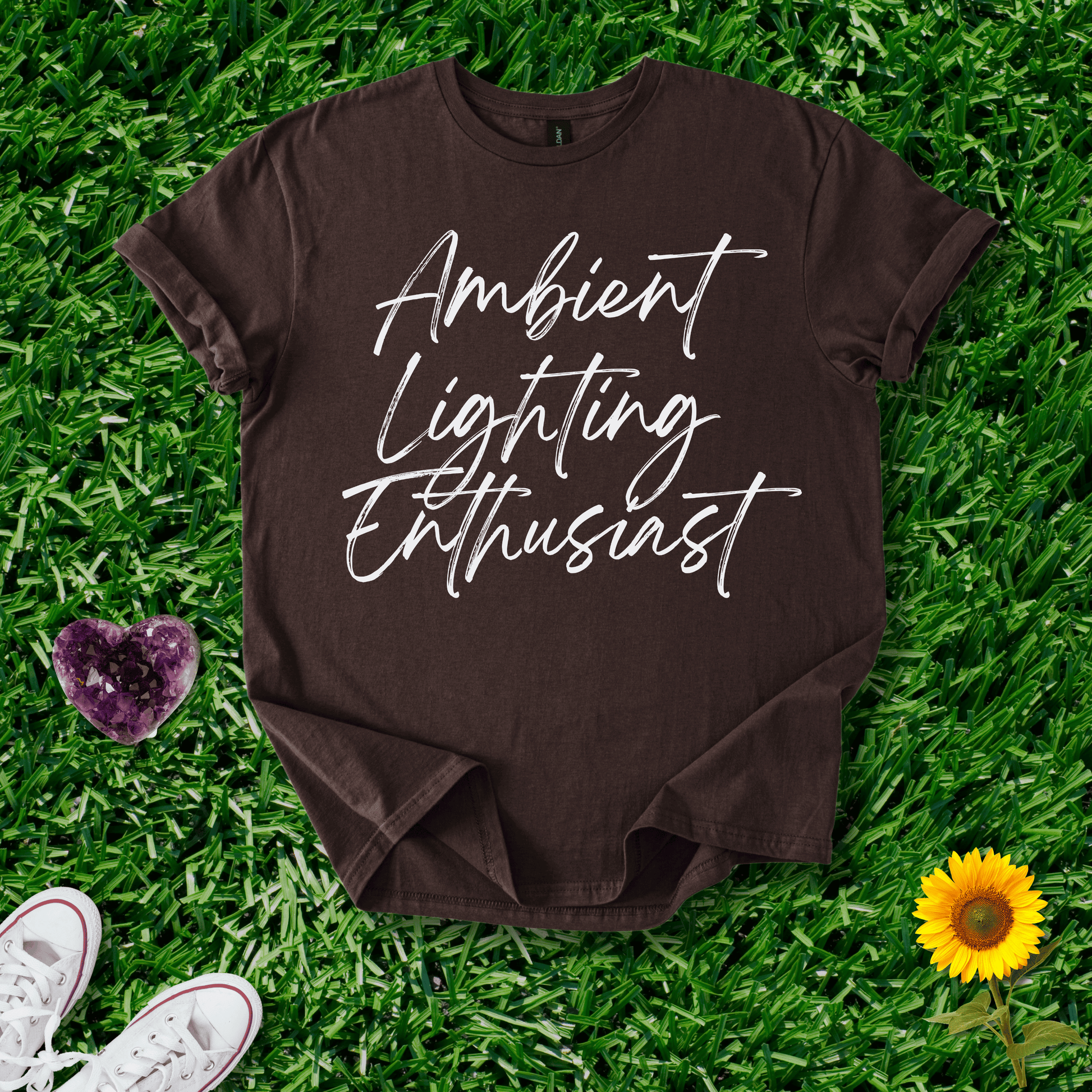 Printify T-Shirt Ambient Lighting Enthusiast