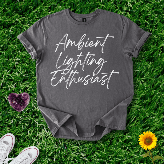 Printify T-Shirt Charcoal / S Ambient Lighting Enthusiast