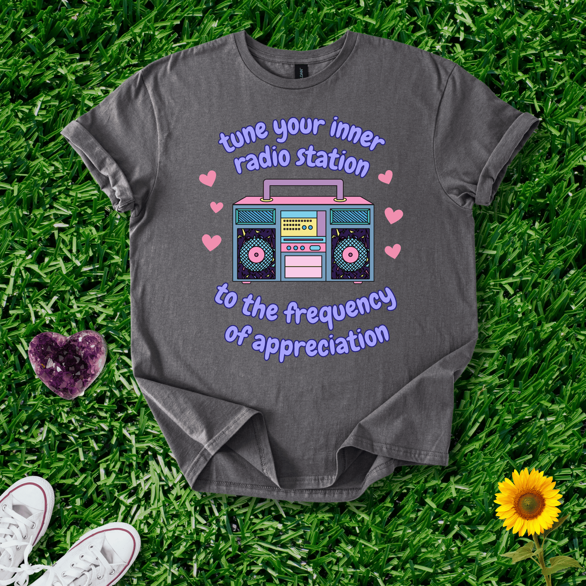 Printify T-Shirt Charcoal / S Frequency of Appreciation