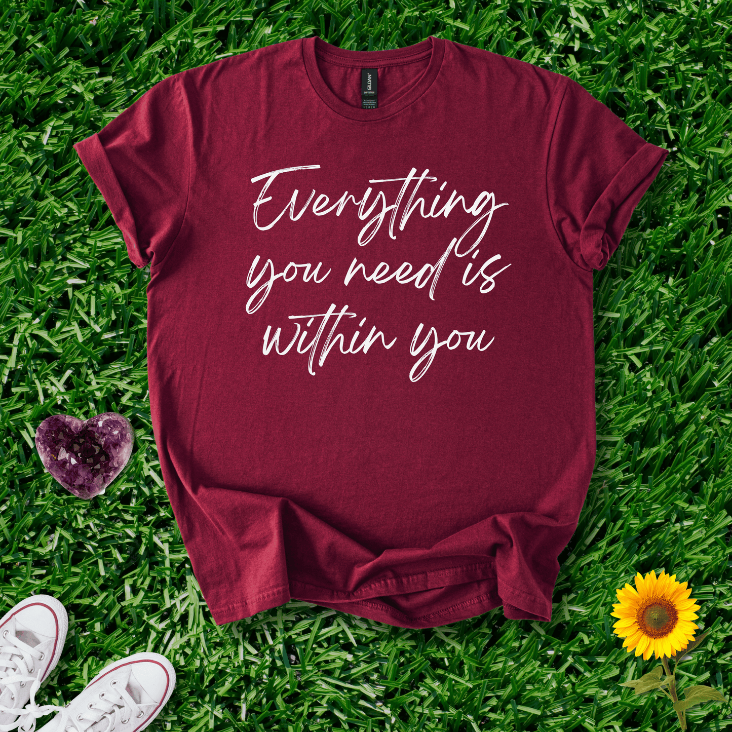 Printify T-Shirt Everything Is Within You