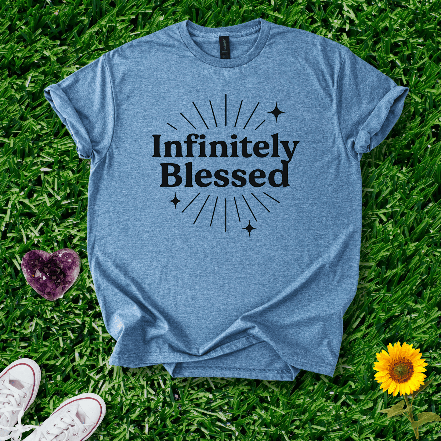 Printify T-Shirt Infinitely Blessed
