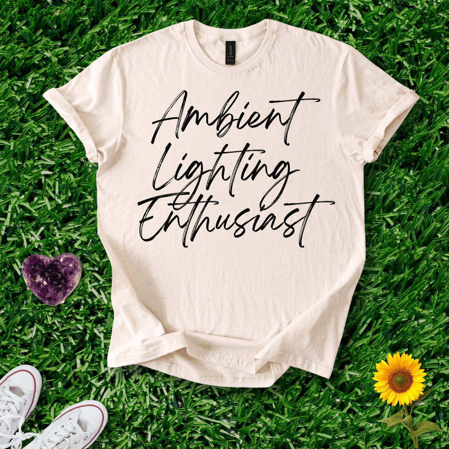 Printify T-Shirt Natural / S Ambient Lighting Enthusiast