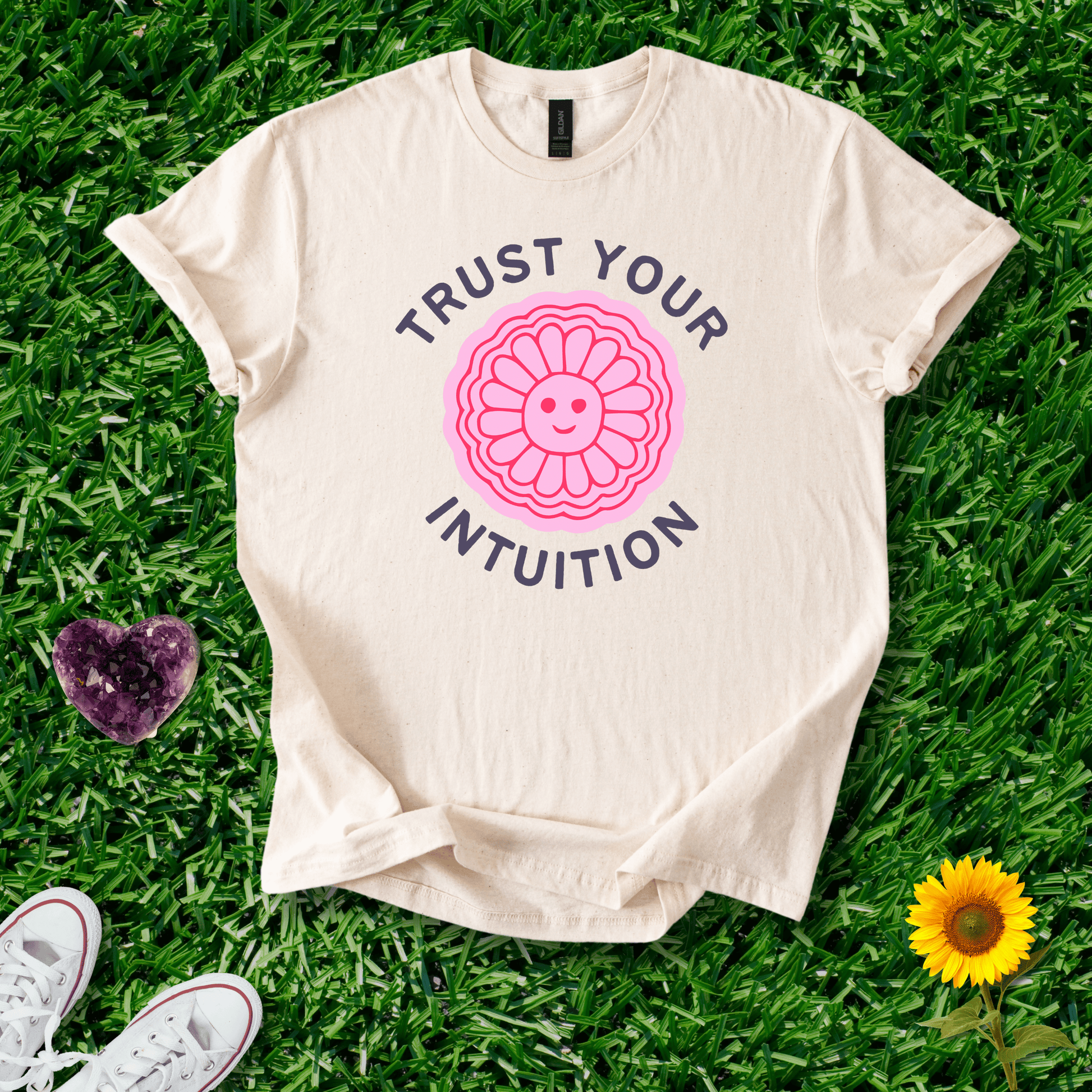 Printify T-Shirt Natural / S Trust Your Intuition