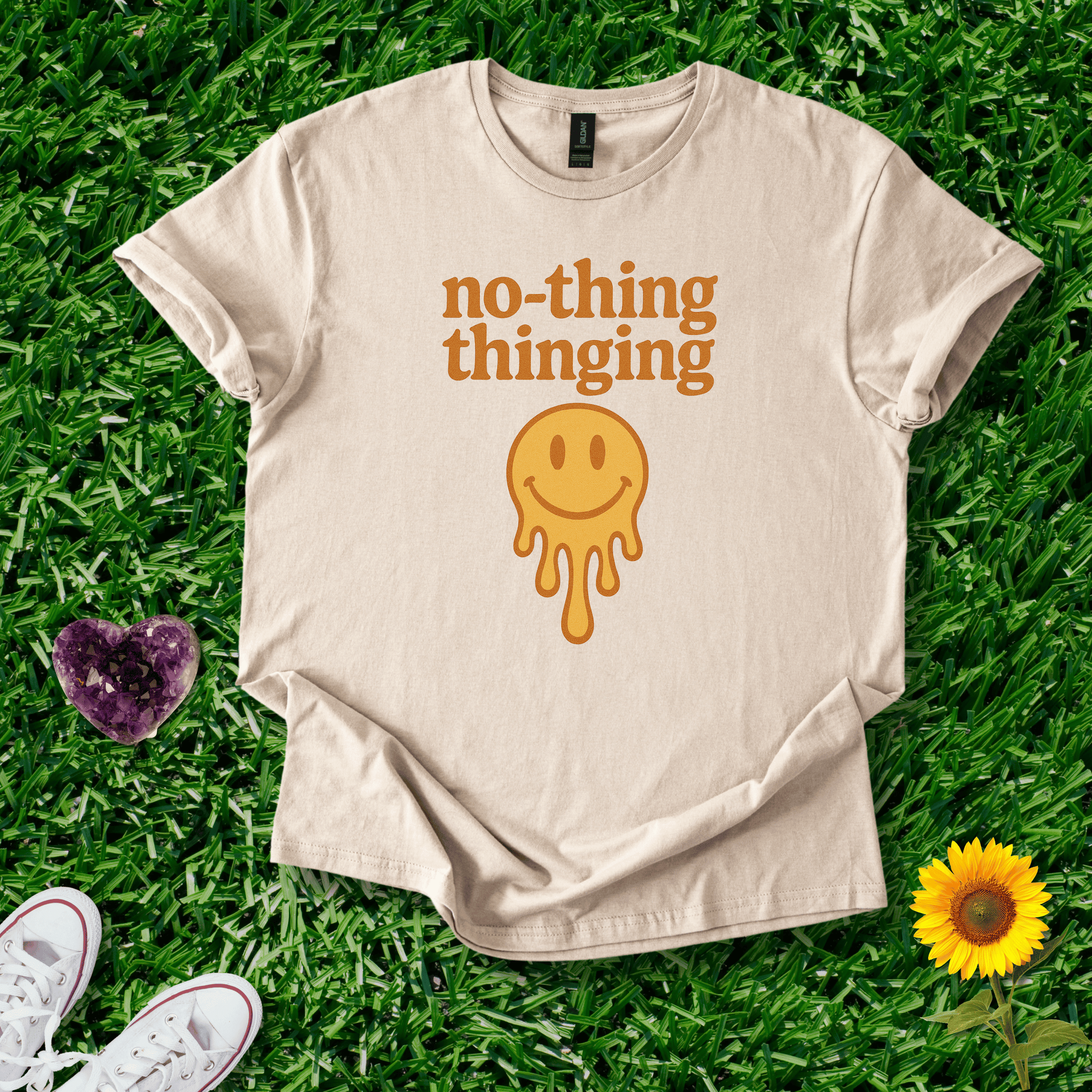 Printify T-Shirt Sand / S No-Thing Thinging