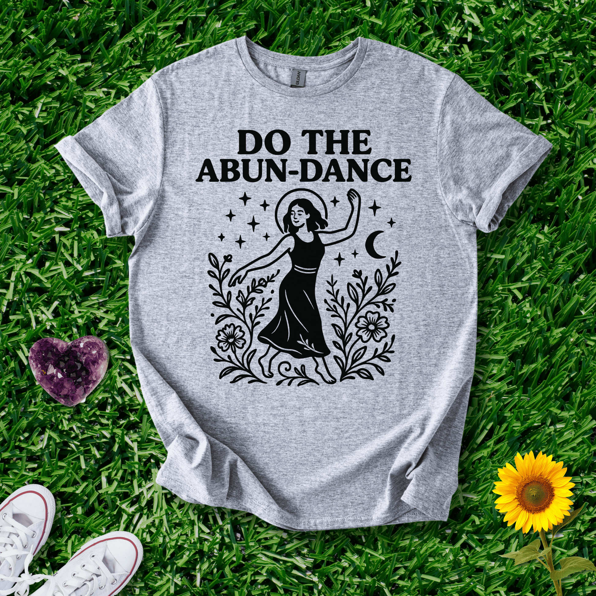 Printify T-Shirt Sport Grey / S Do The Abun-Dance