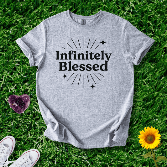 Printify T-Shirt Sport Grey / S Infinitely Blessed