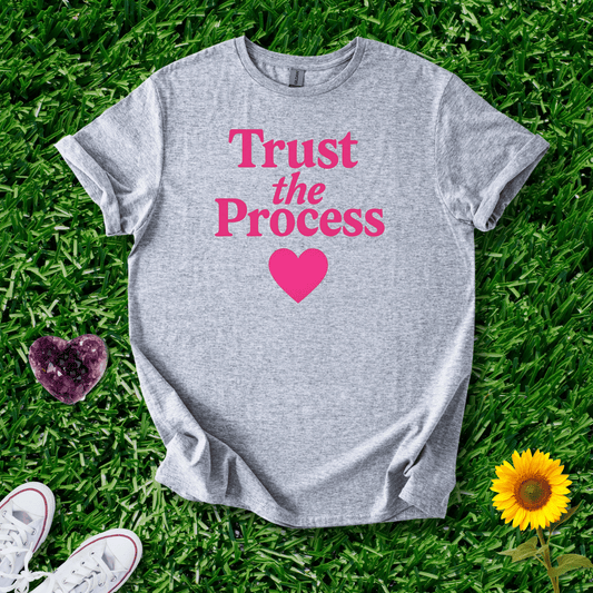 Printify T-Shirt Sport Grey / S Trust the Process