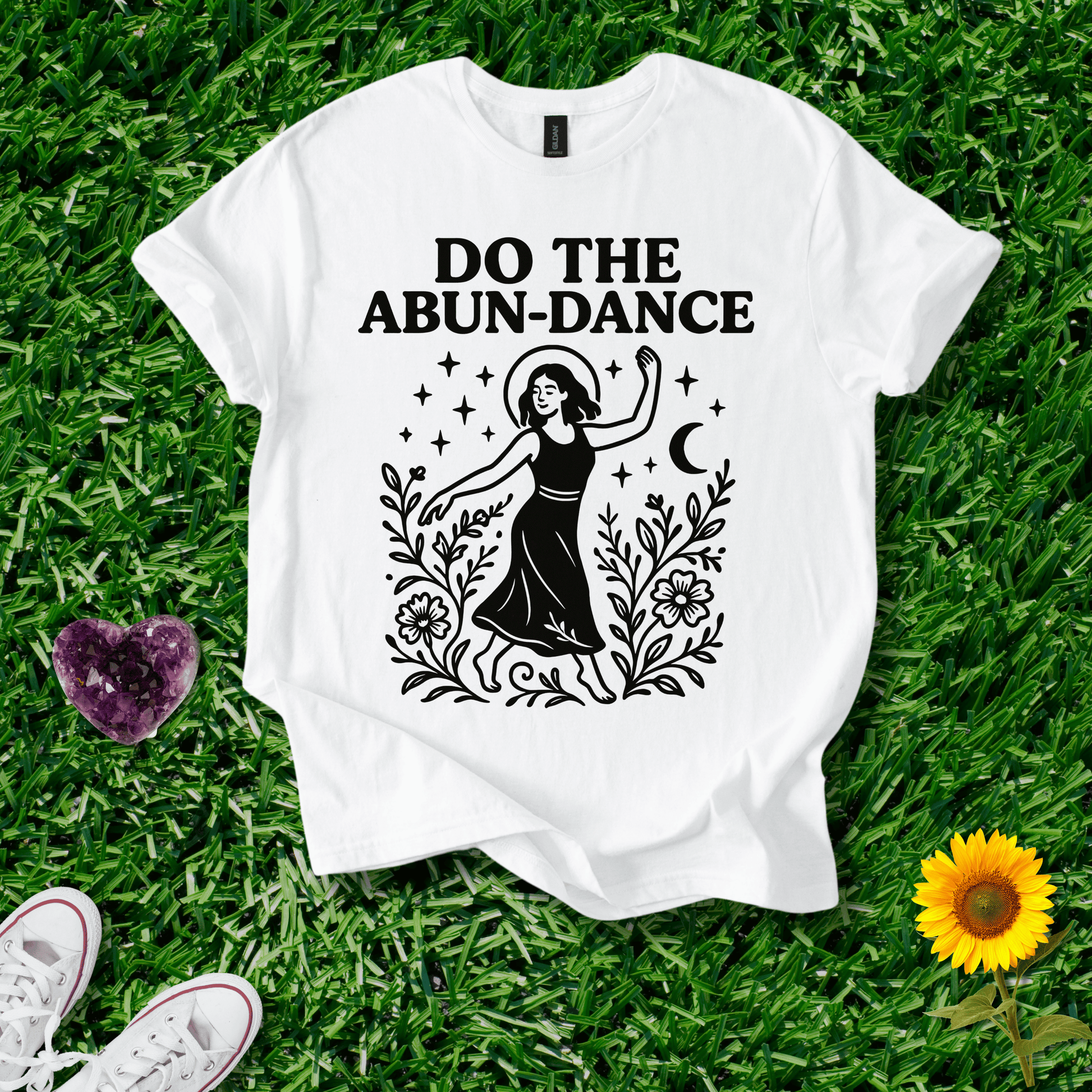 Printify T-Shirt White / S Do The Abun-Dance