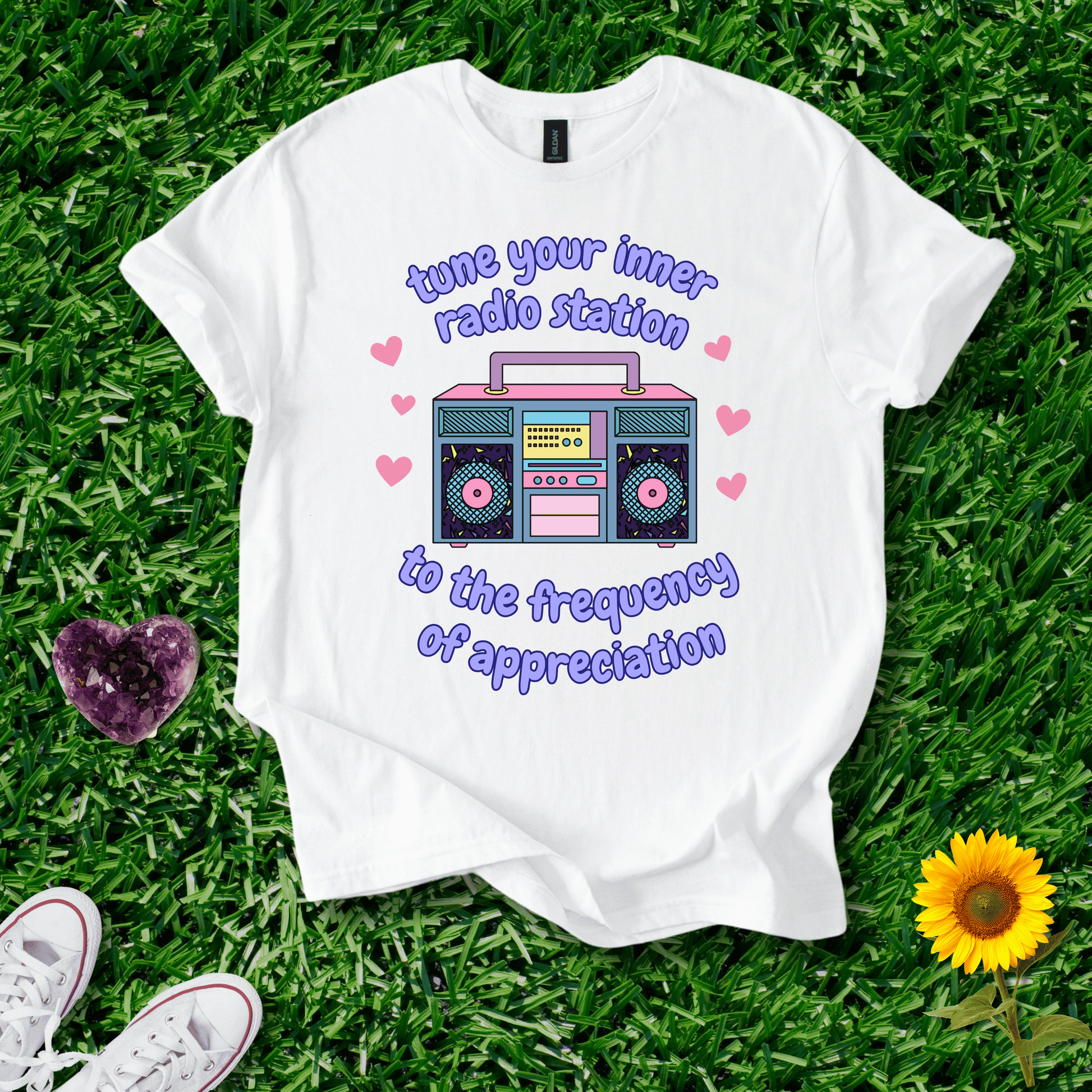 Printify T-Shirt White / S Frequency of Appreciation